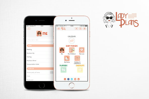LadyPlans task management app